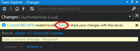 مراحل ارسال یک پروژهی Visual Studio به GitHub github11